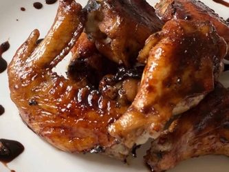 Chicken Wings With Balsamic Sauce