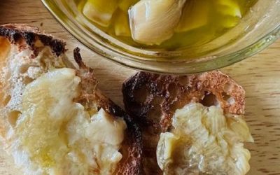 Garlic Confit with Extra Virgin Olive Oil