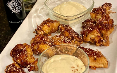 Air Fryer Balsamic Chicken Wings