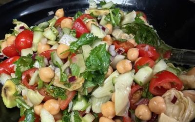 Mediterranean Chickpea Salad