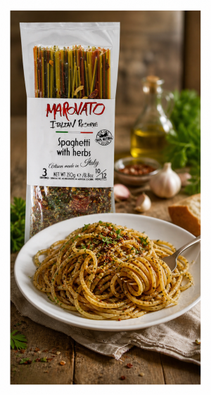Marovato One Pot Meal - Spaghetti with Herbs